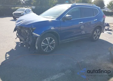 2019 Nissan Rogue Sv z USA, uszkodzony, nr VIN 5N1AT2MT3KC754521